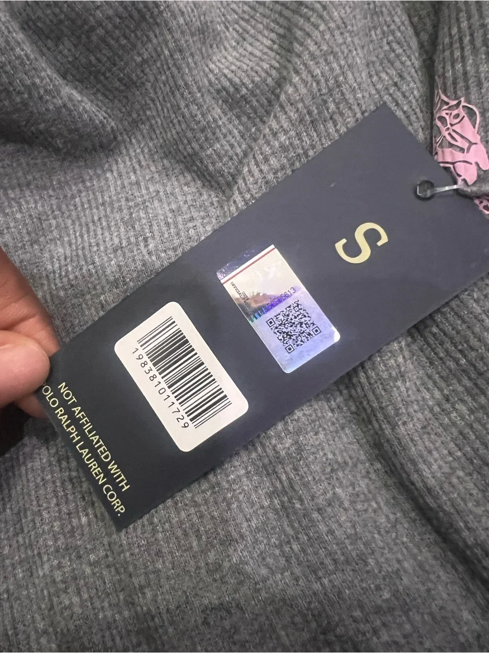 BRAND NEW U.S. Polo Assn. Women's Ribbed Henley Long Underwear Thermal Set Small